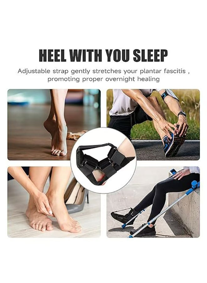 دعمة الكاحل والقدم القابلة للتعديل لعلاج انخفاض القدم والتهاب اللفافة الأخمصية - Image 4